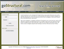 Tablet Screenshot of gostructural.redvector.com
